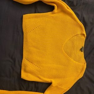 Slightly cropped sweater